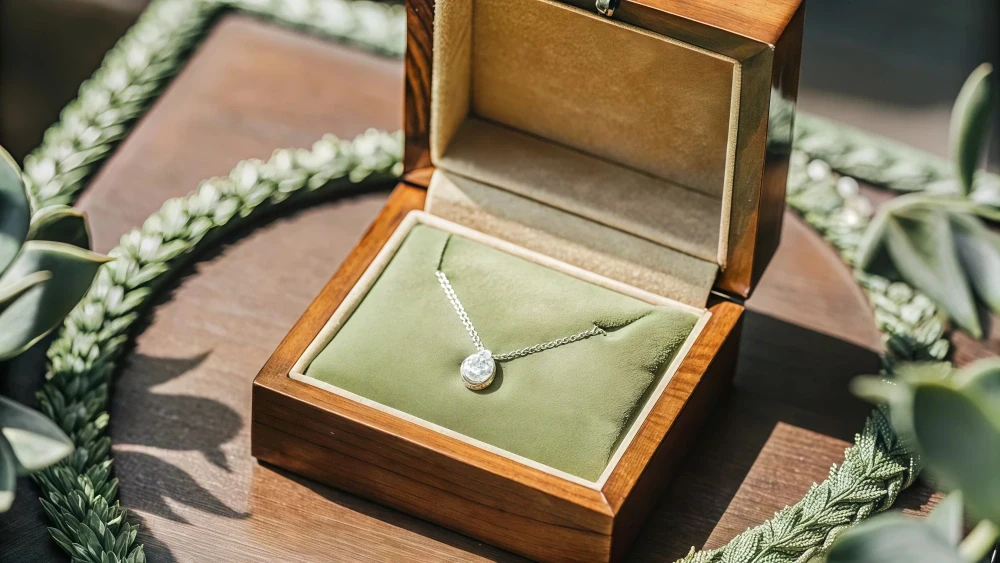 Custom Logo Jewelry Packaging for Small B2B Orders 2 white gold ring