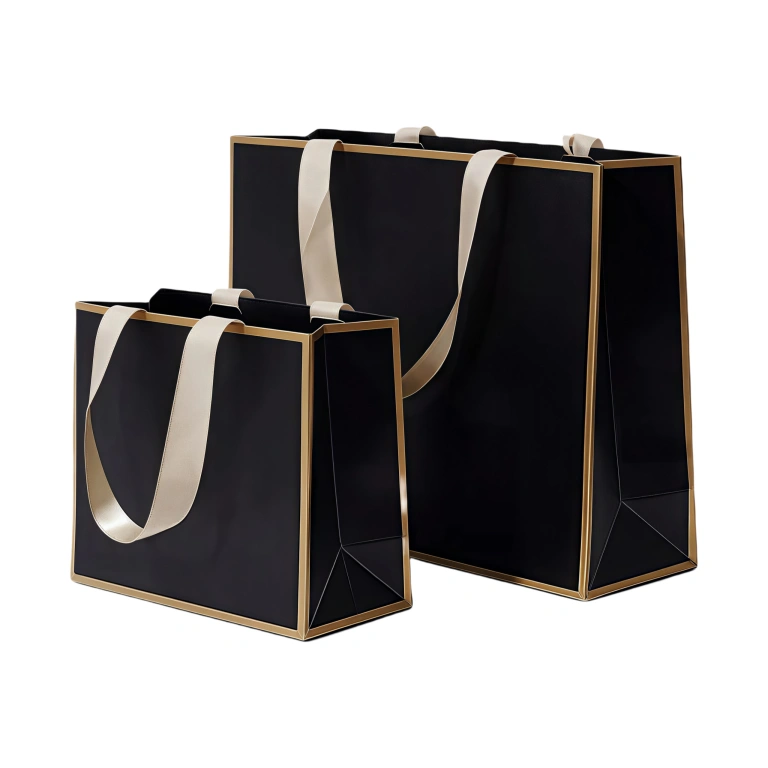 Jewelry Accessories 7 Black Handle Bag