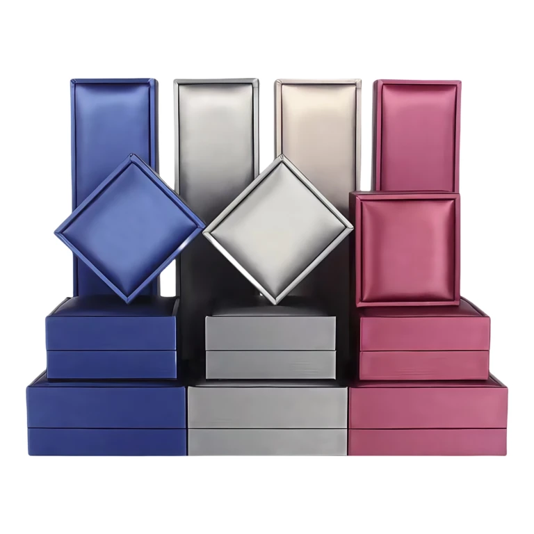 PU Leather Jewelry Box 6 Brushed PU Jewelry Box 1