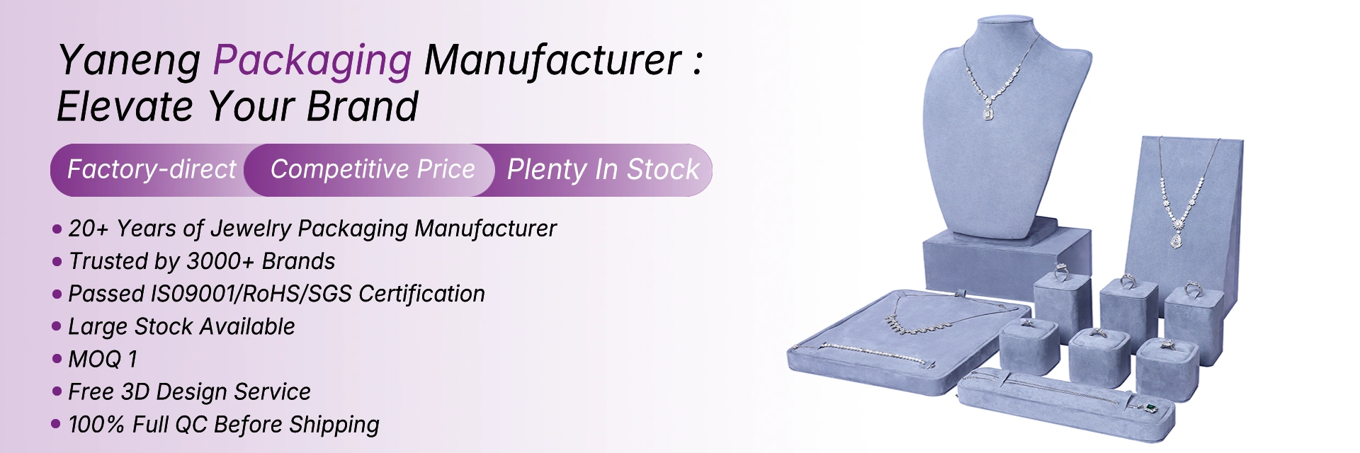 Mannequin Jewelry Display Banner Web