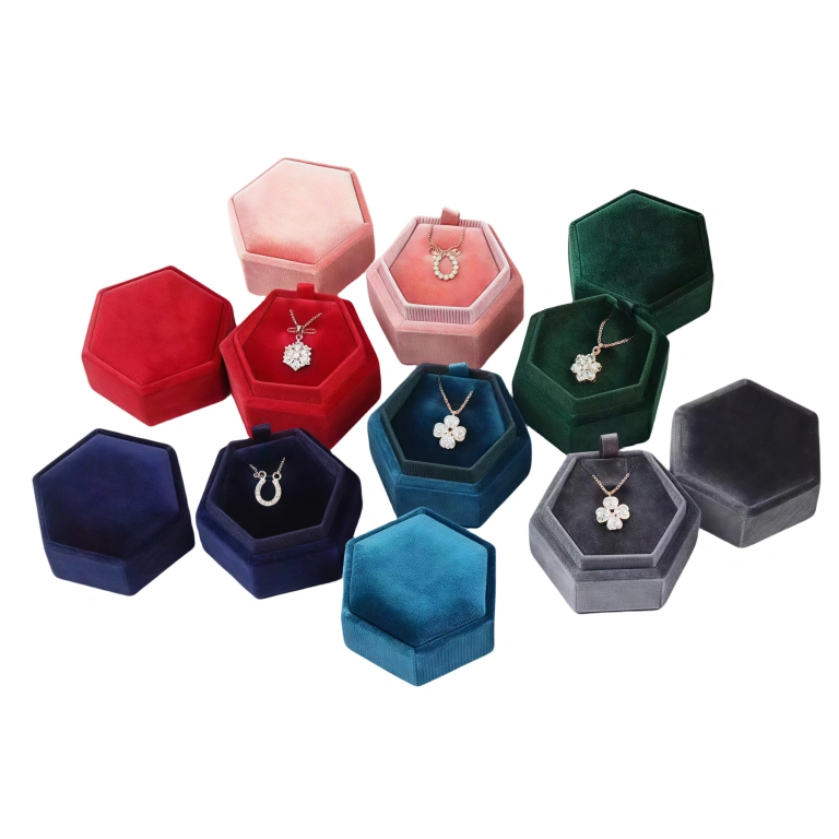 Velvet Jewelry Box 7 Necklace Box 1