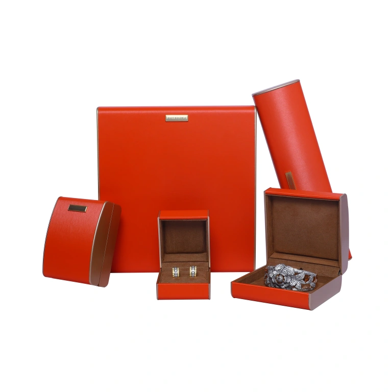 PU Leather Jewelry Box 16 PU Leather Jewelry