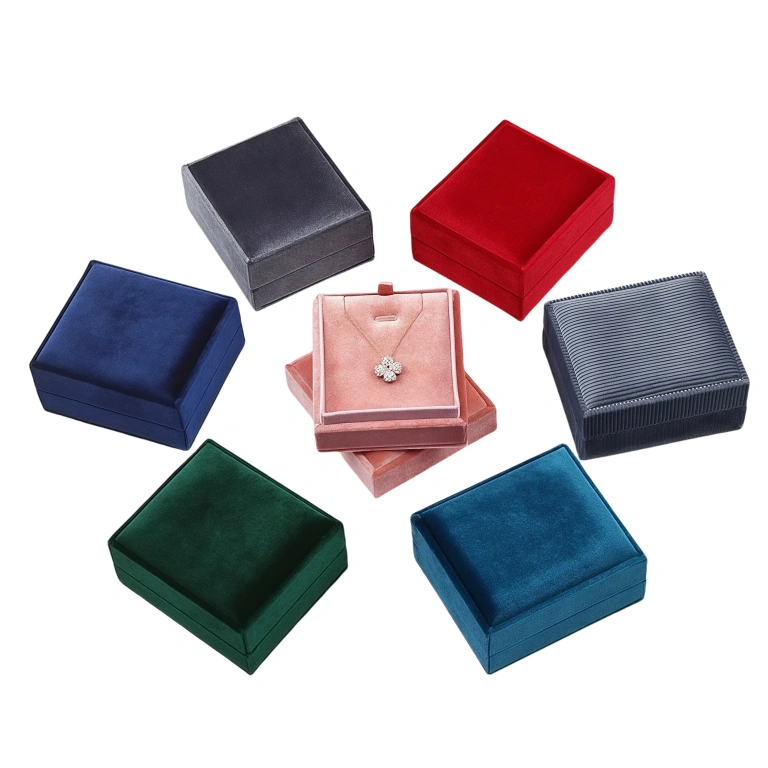Velvet Jewelry Box 10 Velvet Necklace