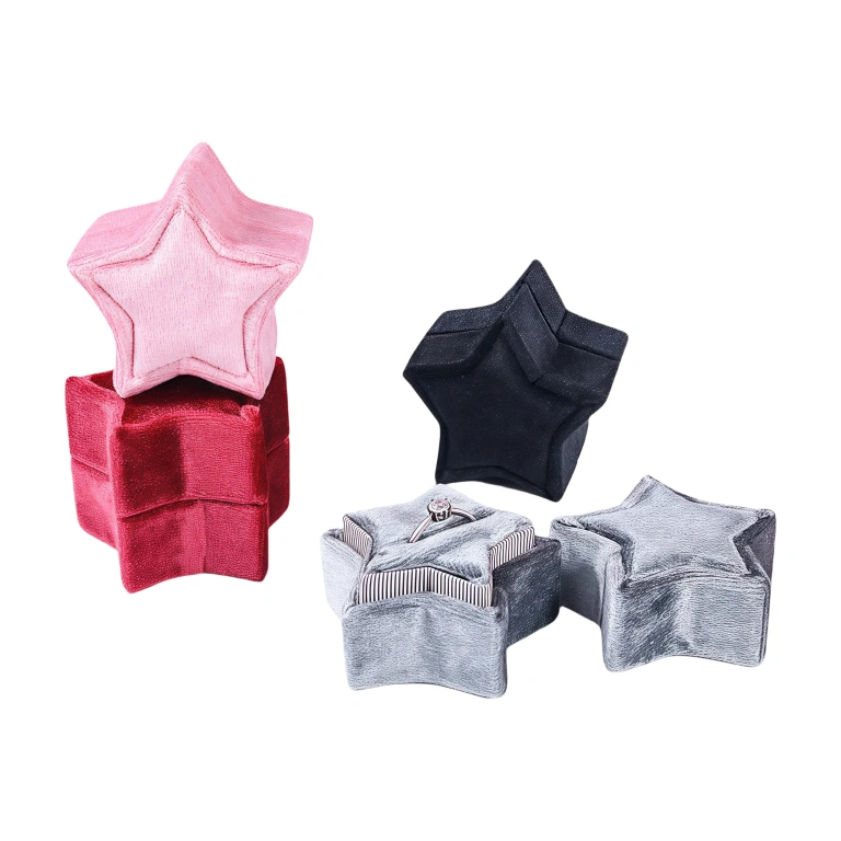 Ring Box 16 Velvet Star Jewelry