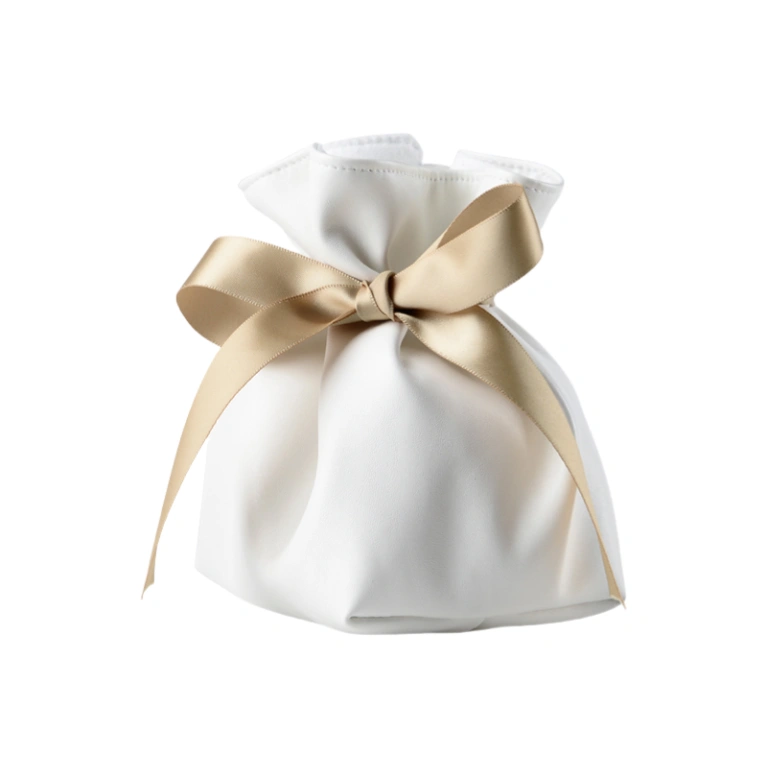 Jewelry Pouch 6 White Jewelry Pouch