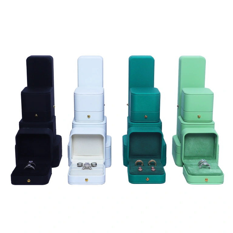 PU Leather Jewelry Box 4 plant packaging