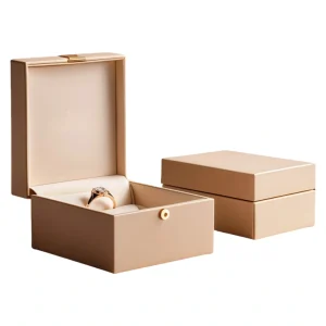 Yaneng-PU-Leather-Jewelry-Box (2) Custom Elegant PU Leather Storage Ring Box