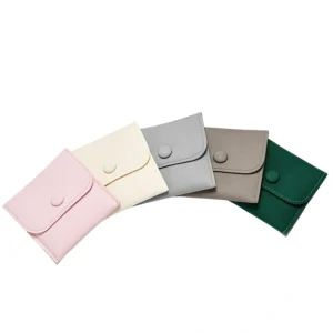 Colorful-Jewelry-Pouch Customized Colour Size Microfiber Jewelry Pouch