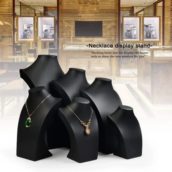 Mannequin Jewelry Display Stand for Showcasing