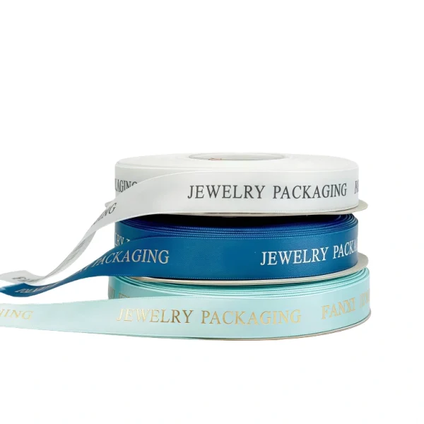 Wholesale Hot Stamping Jewelry Box Ribbon