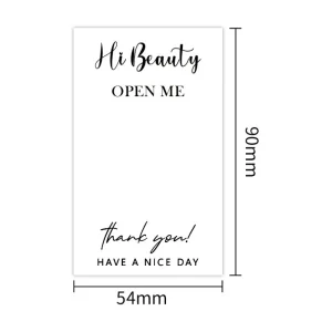 Custom Patterns Jewelry Box Sealing Stickers - Image 4