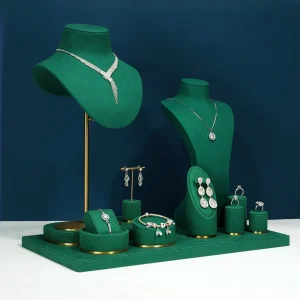 Customizable Combinations Green Jewelry Display Set - Image 2