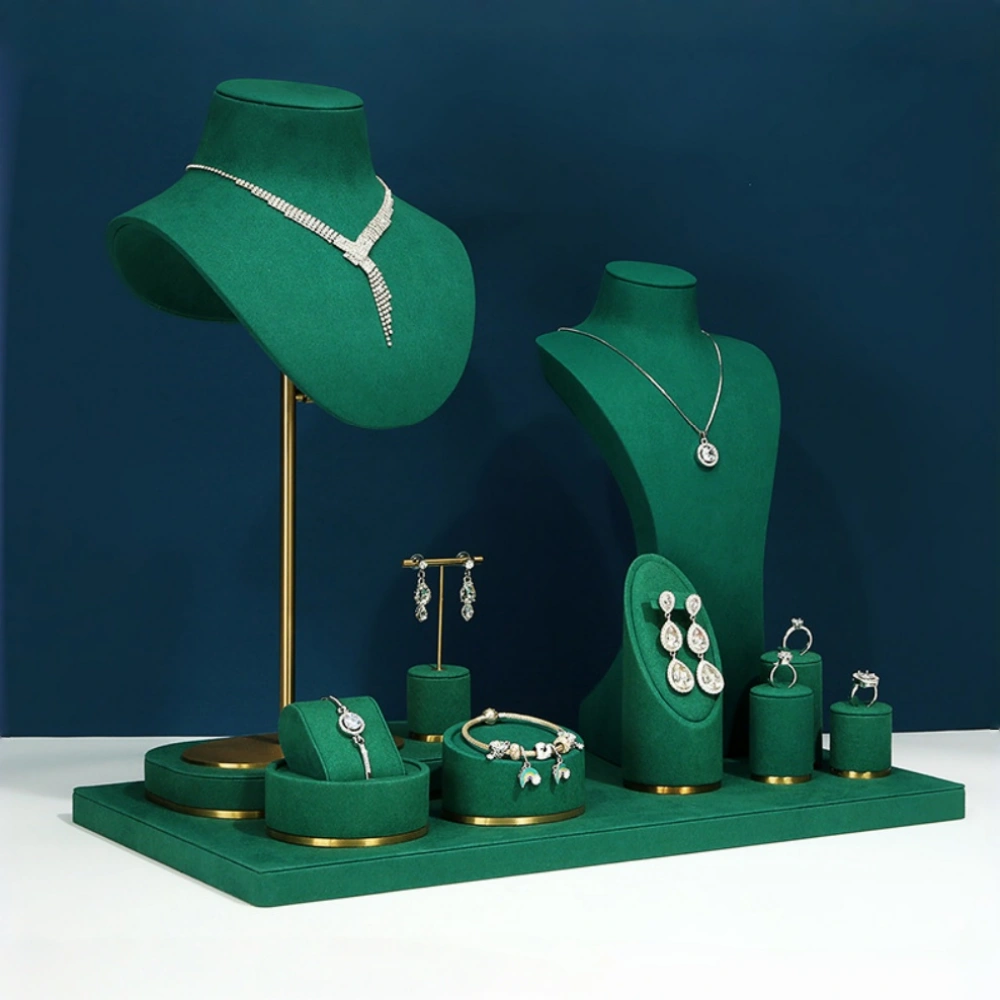 Customizable Combinations Green Jewelry Display Set - Image 2