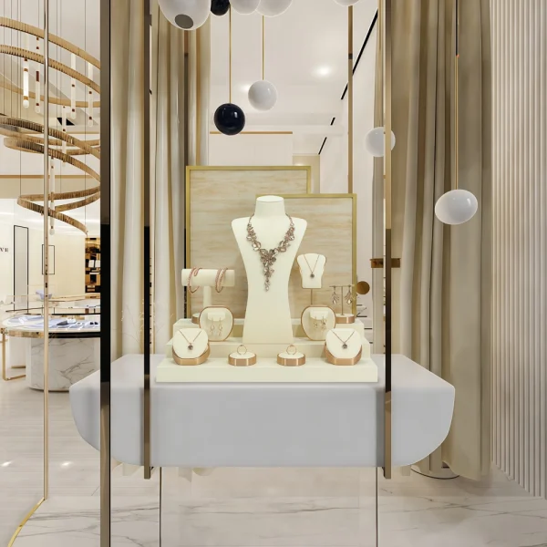 Customizable Combinations Microfiber Jewelry Display Set