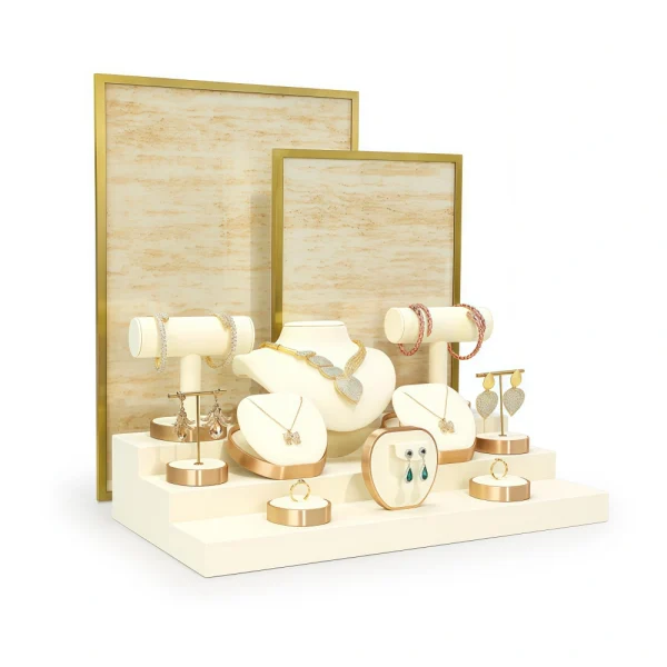 Customizable Combinations Microfiber Jewelry Display Set