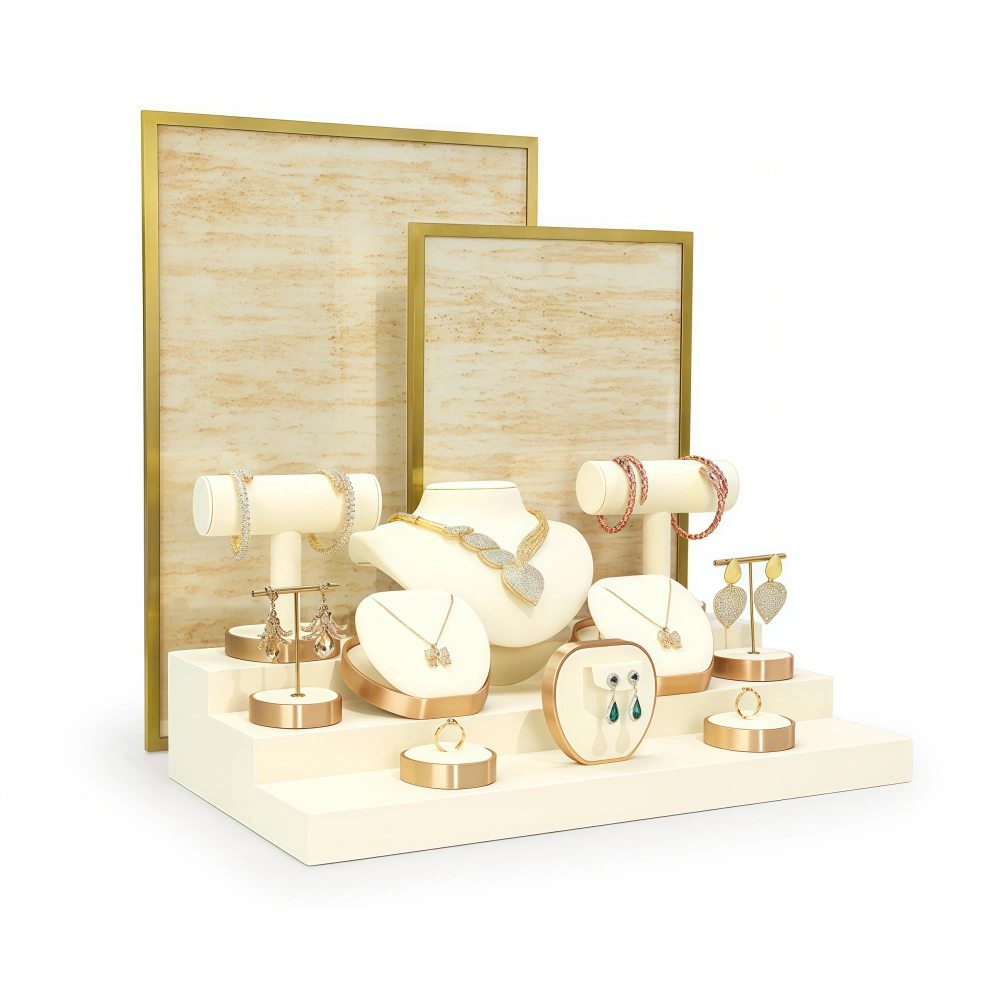 Customizable Combinations Microfiber Jewelry Display Set - Image 3