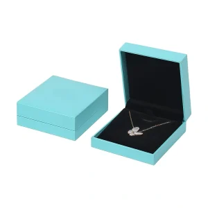 Yaneng-Paper-Necklace-Box (1) Custom Color High-end Elegant Paper Necklace Box