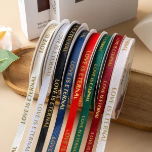 Wholesale Hot Stamping Jewelry Box Ribbon - Image 4