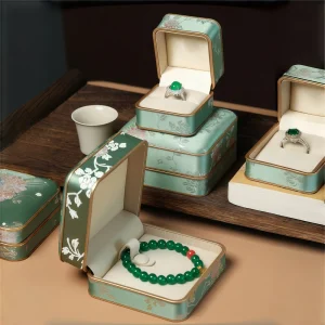 Chinese Style High-end Silk Embroidery Bracelet Box - Image 4