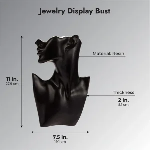 Resin Jewelry Display Mannequin Stand - Image 3