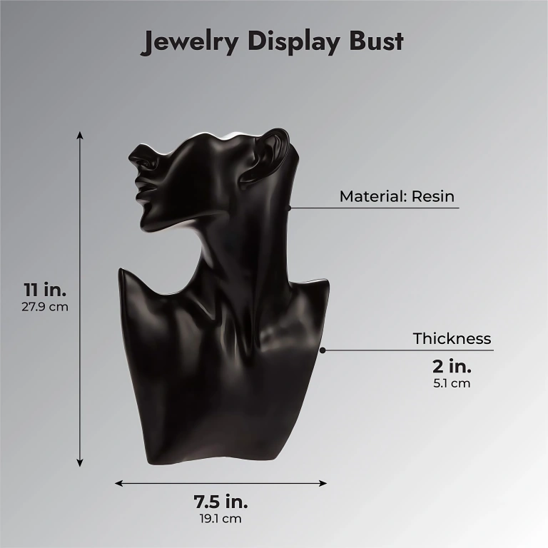 Resin Jewelry Display Mannequin Stand - Image 3