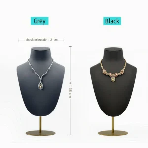 Custom Microfiber Jewelry Necklace Display Stand - Image 4