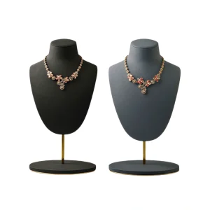 Custom Microfiber Jewelry Necklace Display Stand
