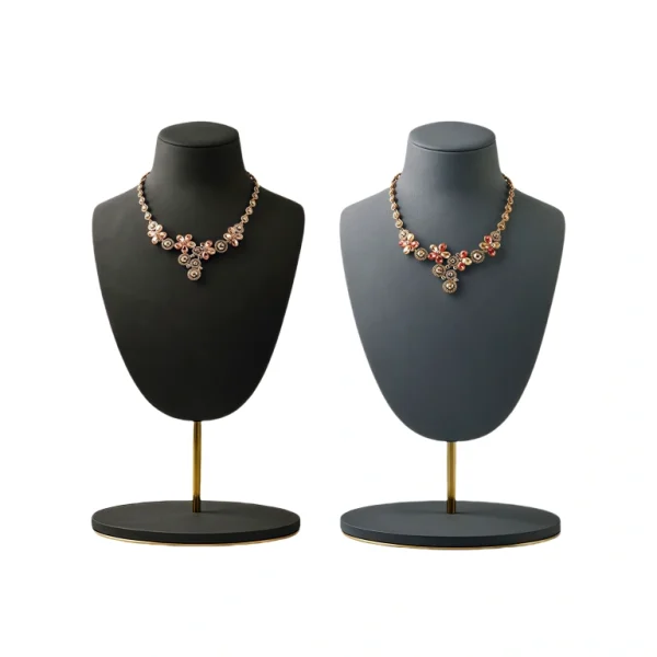 Custom Microfiber Jewelry Necklace Display Stand