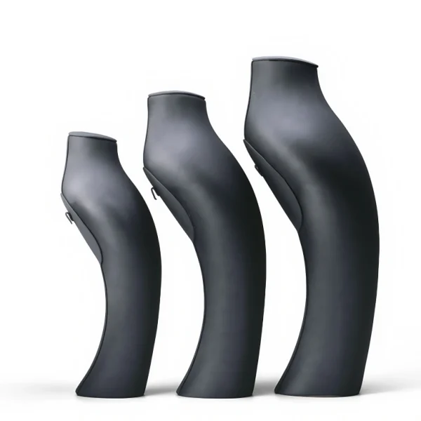 Custom PU Leather Mannequin Jewelry Display Stand