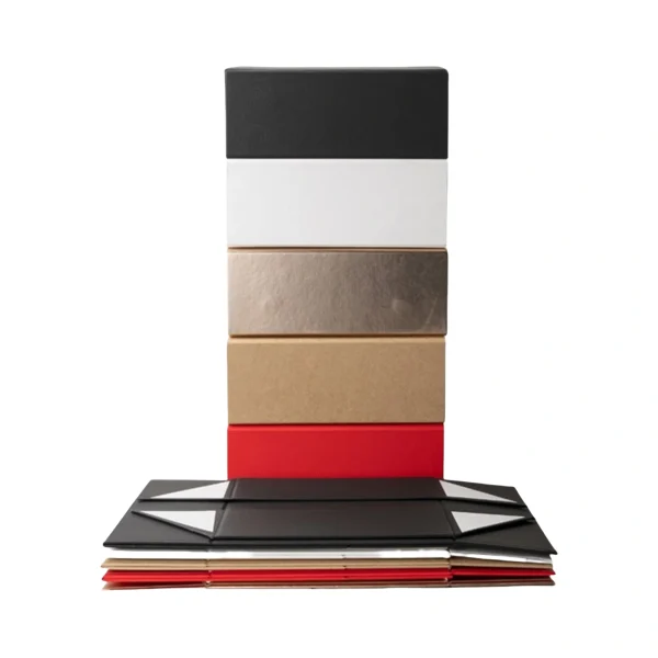 Customizable Flip Gift Box Paper Foldable Gift Box
