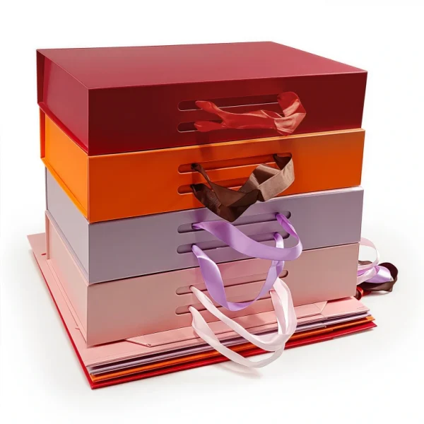 Custom Versatile Foldable Gift Box in Variety Colors