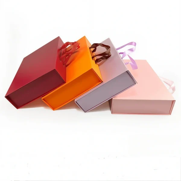 Custom Versatile Foldable Gift Box in Variety Colors