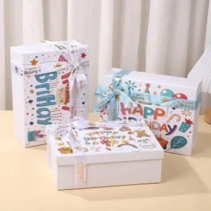 Custom Happy Birthday Foldable Gift Box - Image 4