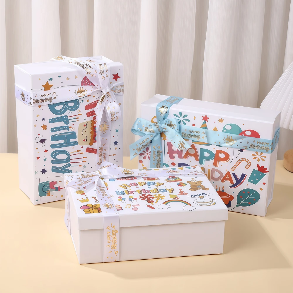 Custom Happy Birthday Foldable Gift Box - Image 4