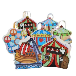 Carnival Children's Day Double-sided Gift Paper Bag