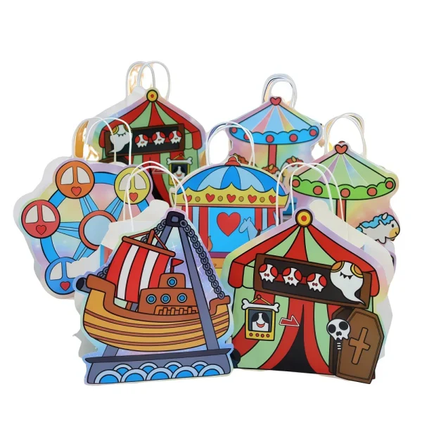 Carnival Children's Day Double-sided Gift Paper Bag