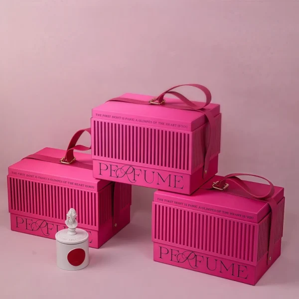 Souvenir Pink Lid Gift Box High-end Fashion Creative Gift Box