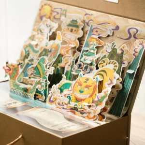 Customized Flip-Top Gift Box with Special-Shaped Illustration - Image 4