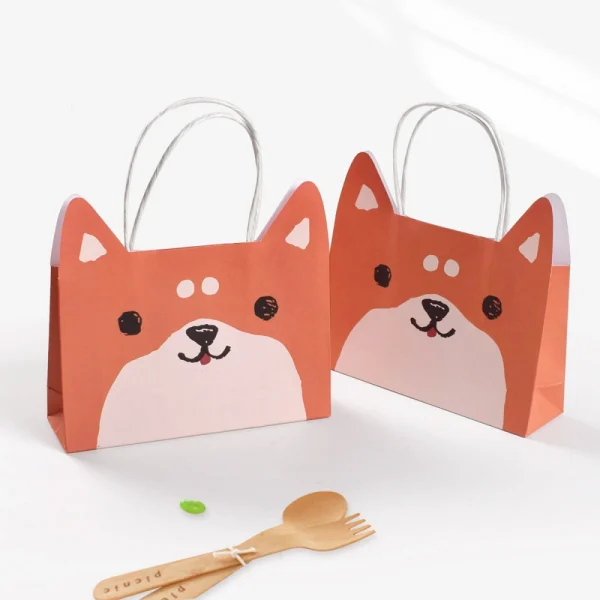 Wholesale Cartoon Animal-shaped Paper Bags