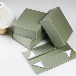 Custom Foldable Gift Box with Matching Gift Bag - Image 3