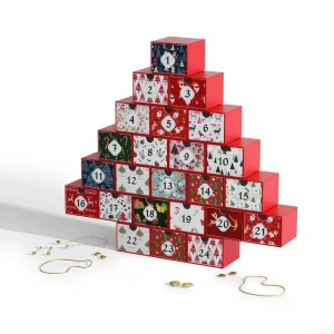 Custom Christmas Tree Shape Unique Shape Drawer Gift Box - Image 2