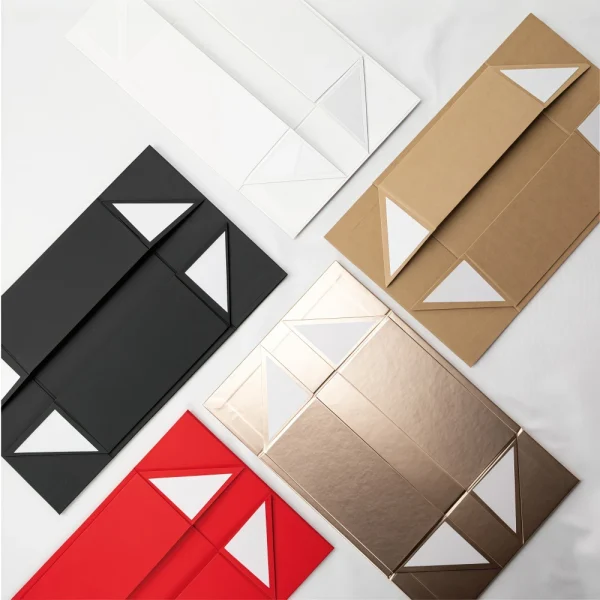 Custom Foldable Gift Box Available in Multiple Colors