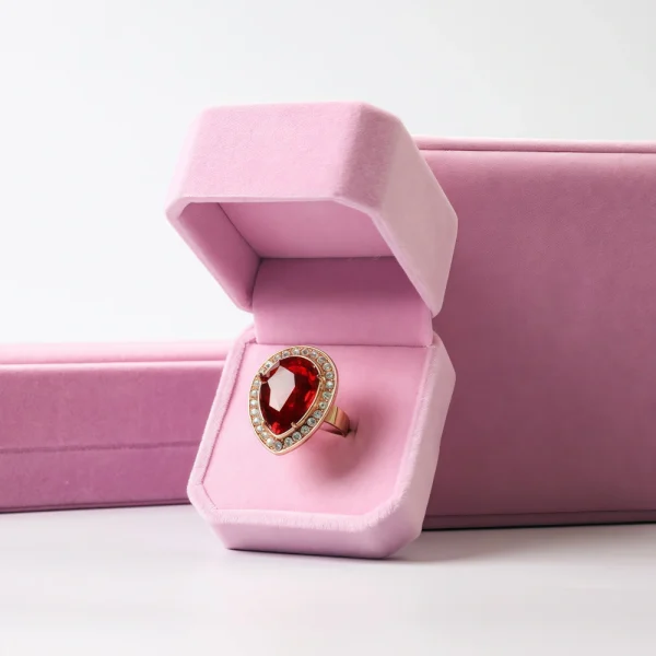 Wholesale Fashion High-end Velvet Jewelry Box Set