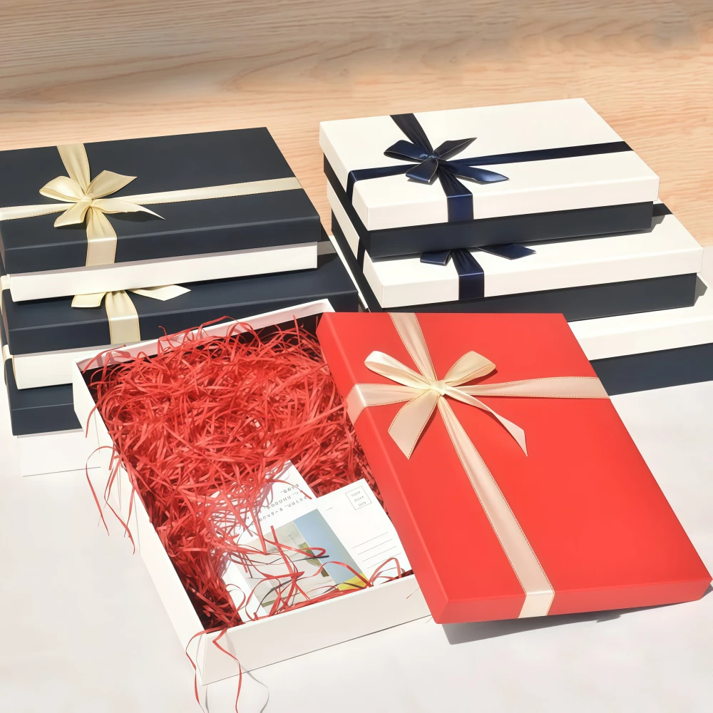 Custom Colorful Bow-tie Lid Gift Box Set - Image 2