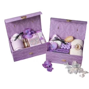 Yaneng-Flip-Top-Gift-Box (100) Purple & Pink Flip-Top Magnetic Box High-end Practical Gift Box