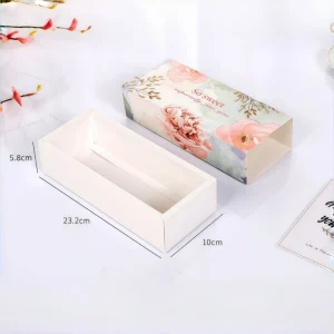 Custom Flower Drawer Gift Box with Gift Paper Bag - Image 3