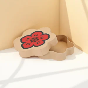 Custom Flower Shape Unique Shape Gift Box - Image 3