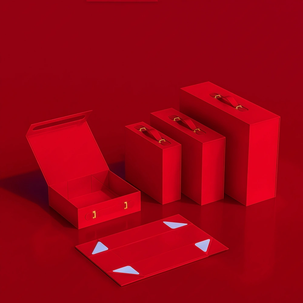 Wholesale Large One-Piece Foldable Magnetic Gift Box - Image 2