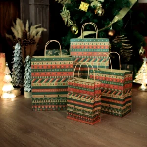Holiday General Gift Decorative Bag Kraft Paper Bag - Image 2