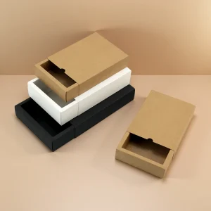 Wholesale Custom Kraft Paper Multi-Color Drawer Gift Box - Image 3